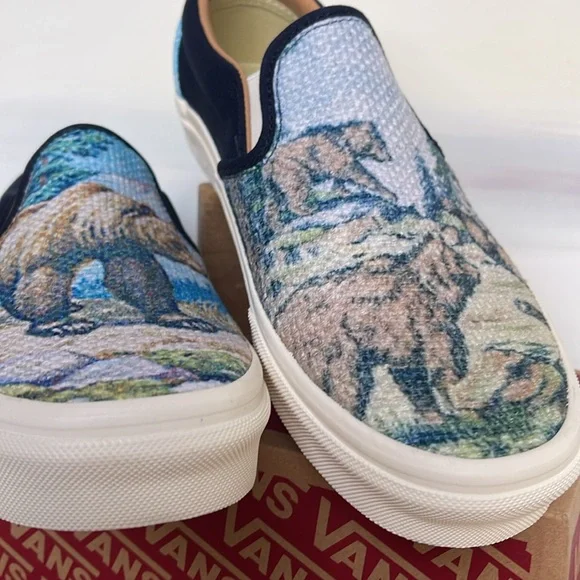 Vans WMNS Classic Slip-On
Cali Tapestry Forest
VN000907FRS sneakers - Picture 7 of 16